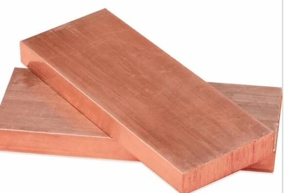 Copper Steel Sheet Uns C28000 C27000 C26800 C26000 T2 Grade Customized Thickness 0.3-20mm Copper Plate